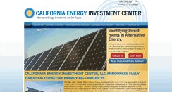 Desktop Screenshot of calenergyinvestment.com